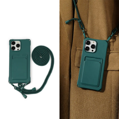 Case iPhone Crossbody com carteira